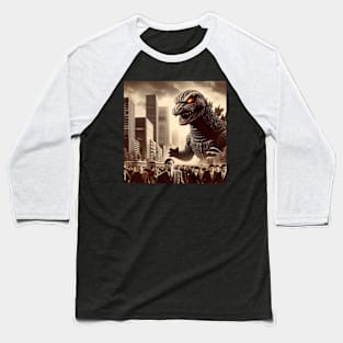 Godzilla Classic Baseball T-Shirt